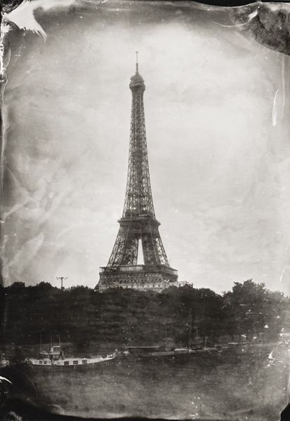 The Eiffel Tower, Paris, 2011,  5x7" tintype
